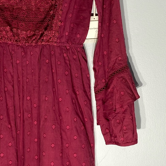 Ulla Johnson Style*Burgundy Maxi Dress*Small $485 - Picture 3 of 8
